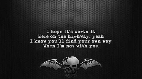 avenged fiction lyrics|avenged sevenfold lyrics.